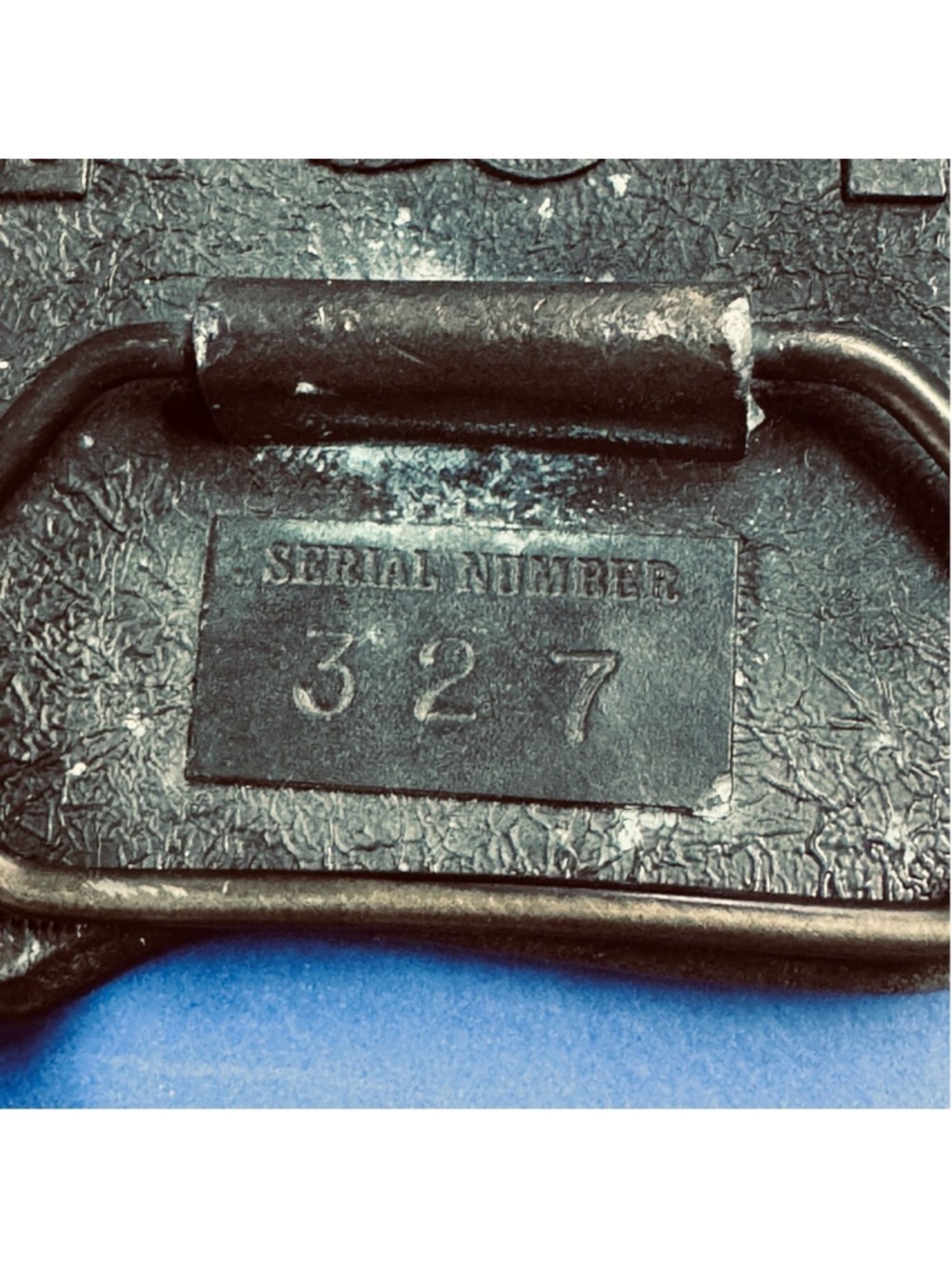 Vtg The Great American Buckle Co Chicago Cowboys Stay in the Saddle Longer 1980 - Picture 3 of 8